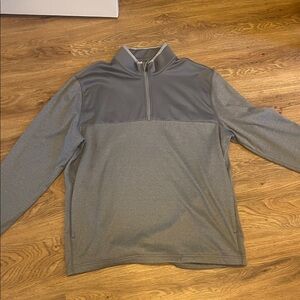 Callaway quarter zip, gold sweatshirt